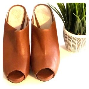 Vince Camuto Open Toe Mules Platform